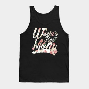 Worlds Best Mom Mother's Day T-Shirt Tank Top